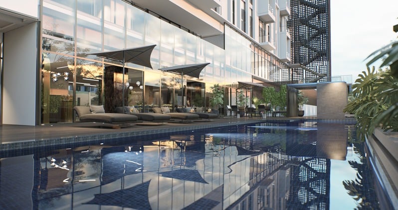 Pool Area Slide