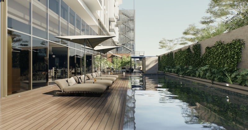 Pool Area Slide