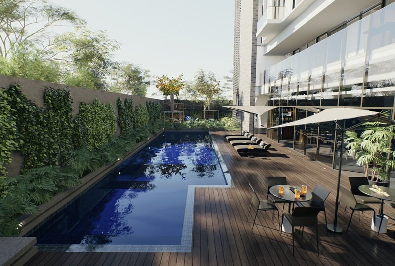 Pool Area Slide